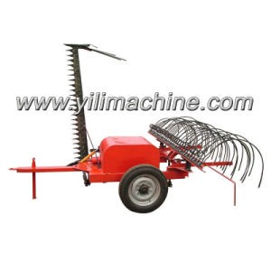 Hay Mower with Tractor Rake